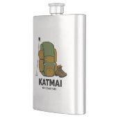 Katmai National Park Backpack Flacon (Links)