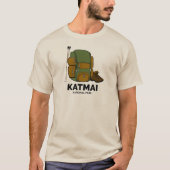 Katmai National Park Backpack T-shirt (Voorkant)