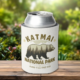 Katmai National Park, Established 1918, Alaska Blikjeskoeler