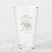 Katmai National Park, Established 1918, Alaska Glas (Achterkant)