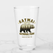 Katmai National Park, Established 1918, Alaska Glas (Voorkant)