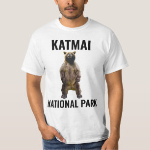 KATMAI NATIONAL PARK GRIZZLY BEER T-SHIRTS HOODIES