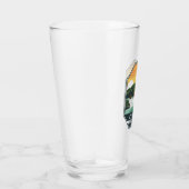 Katmai National Park Grizzly Beren Retro Emblem Glas (Rechts)