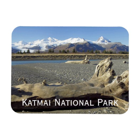 Katmai National Park Magnet Magneet (Horizontaal)