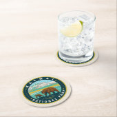 Katmai National Park Ronde Kartonnen Onderzetter (Insitu)