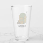 Katmai National Park-rugzak Glas (Achterkant)