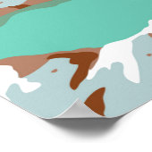 Katmai National Park Summit Crater Lake Alaska Poster (Hoek)