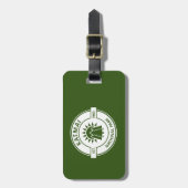 Katmai National Park Sun Trees Bagagelabel (Voorkant verticaal)