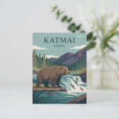 Katmai National Park VS Briefkaart (Staand voorkant)
