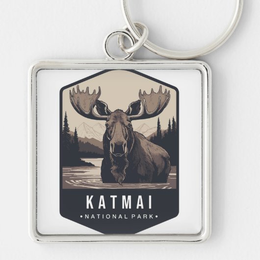 KATMAI NATIOPARK SLEUTELHANGER (Voorkant)