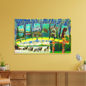 Katmai Nat'l Park, Alaska - Grote lettertjes Canvas Afdruk (Insitu (Woonkamer))