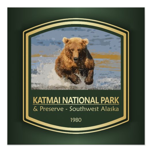 Katmai NP (PF1) Perfect Poster (Voorkant)