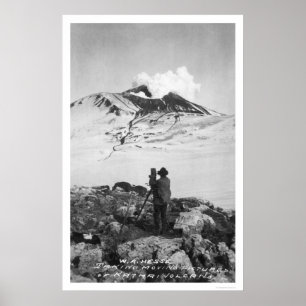 Katmai Volcano Alaska 1913 Poster