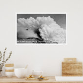 Katmai Volcano Eruption 1912 Poster (Keuken)