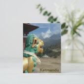 Katmandu, Nepal Briefkaart (Staand voorkant)