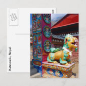 Katmandu, Nepal Briefkaart (Voorkant / Achterkant)