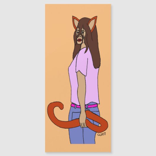 katmeisje (Voorkant)