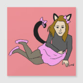 katmeisje (Voorkant)