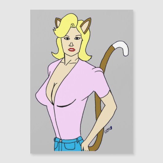 katmeisje (Voorkant)