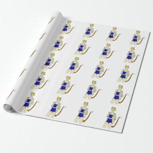 katmeisje cadeaupapier