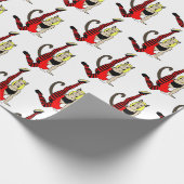 katmeisje cadeaupapier (Hoek)