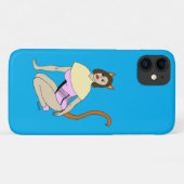 katmeisje Case-Mate iPhone case (Achterkant (horizontaal))