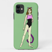 katmeisje Case-Mate iPhone case (Achterkant)