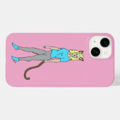 katmeisje Case-Mate iPhone case (Achterkant (horizontaal))