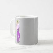 katmeisje koffiemok (Voorkant links)