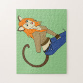 katmeisje legpuzzel (Verticaal)