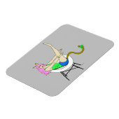 katmeisje magneet (Linkerzijde)