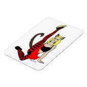 katmeisje magneet (Linkerzijde)