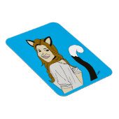 katmeisje magneet (Rechterzijde)