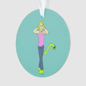 katmeisje ornament (voorkant)