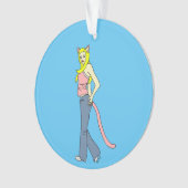 katmeisje ornament (voorkant)