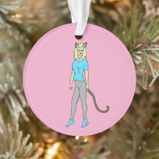 katmeisje ornament (Boom)