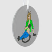 katmeisje ornament (voorkant)