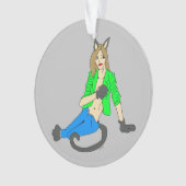 katmeisje ornament (voorkant)