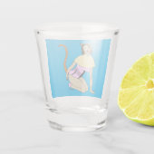 katmeisje shot glas (Achterkant)