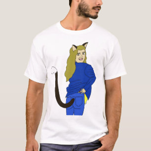 katmeisje t-shirt