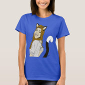 katmeisje t-shirt (Voorkant)