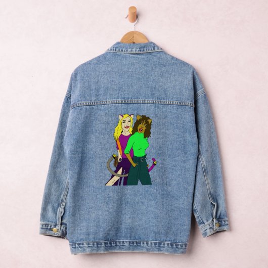katmeisjes denim jacket (Hangar)