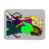 katmeisjes magneet (Horizontaal)