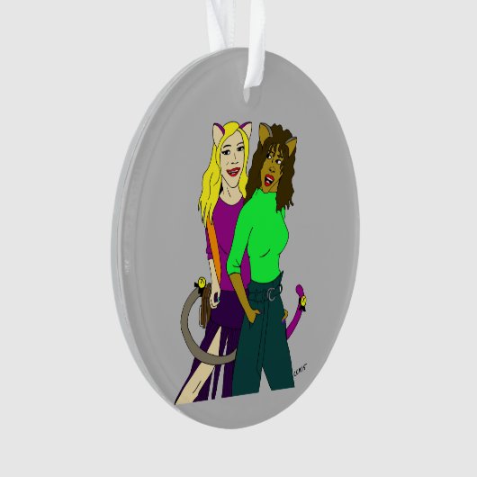 katmeisjes ornament (voorkant)