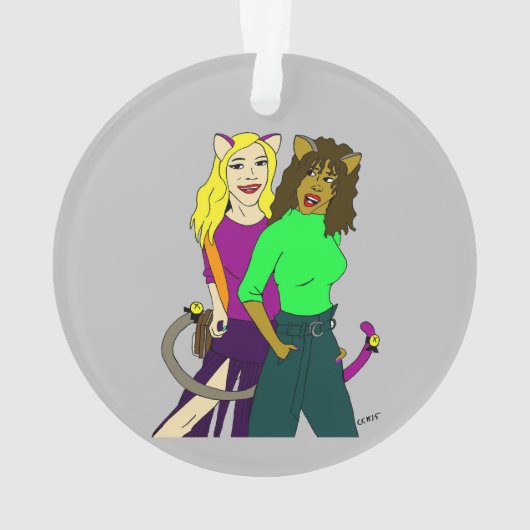 katmeisjes ornament (achterkant)