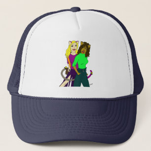 katmeisjes trucker pet