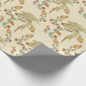 Katoeage- en Pomegranaatpatroonpapier Cadeaupapier (Hoek)
