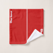 Katoeage handdoekset voor Logo polaire katoen Bad Handdoek (Wasdoekje)