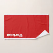 Katoeage handdoekset voor Logo polaire katoen Bad Handdoek (Handdoek)