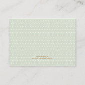 Katoeages, koudband, roze Baby shower Informatiekaartje (Achterkant)